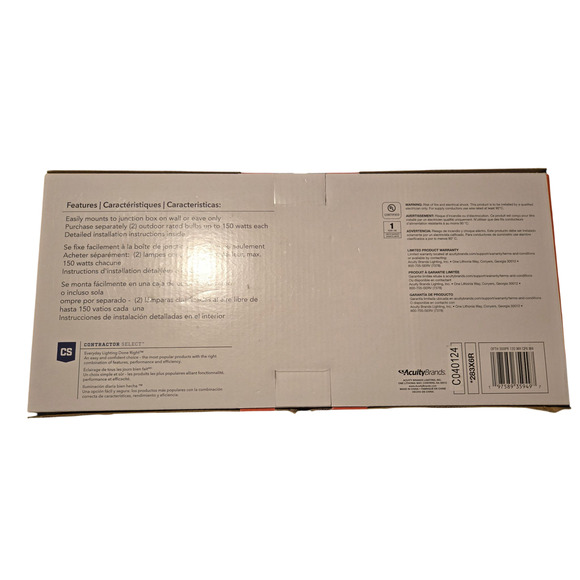 Lithonia Lighting Floodlight 6-Pack OFTH Aluminum Housing Security Light 120V - Picture 3 of 3